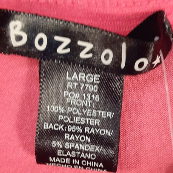 Bozzolo pink sequin strap tank top sz Lg Jr - NWT- - Picture 5 of 6